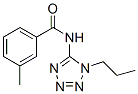 Benzamide, 3-methyl-N-(1-propyl-1H-tetrazol-5-yl)- (9CI) CAS#: 639047-17-9