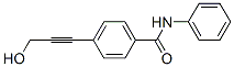 Benzamide, 4-(3-hydroxy-1-propynyl)-N-phenyl- (9CI) CAS#: 562103-29-1