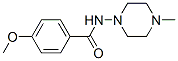 Benzamide, 4-methoxy-N-(4-methyl-1-piperazinyl)- (9CI) CAS#: 560100-55-2