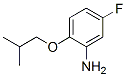 Benzenamine, 5-fluoro-2-(2-methylpropoxy)- (9CI) CAS#: 640768-04-3