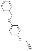 Benzene, 1-(benzyloxy)-4-(2-propynyloxy)- (7CI,8CI) CAS#: 6903-14-6