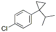Benzene, 1-chloro-4-(1-(1-methylethyl)cyclopropyl)- CAS#: 63340-07-8