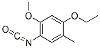 Benzene, 1-ethoxy-4-isocyanato-5-methoxy-2-methyl- (9CI) CAS#: 625119-57-5