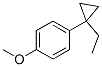 Benzene,1-(1-ethylcyclopropyl)-4-methoxy- CAS#: 63340-02-3