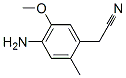 Benzeneacetonitrile, 4-amino-5-methoxy-2-methyl- (9CI) CAS#: 620604-73-1