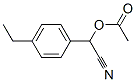 Benzeneacetonitrile, alpha-(acetyloxy)-4-ethyl- (9CI) CAS#: 606494-63-7