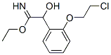 Benzeneethanimidic acid, 2-(2-chloroethoxy)--alpha--hydroxy-, ethyl ester (9CI) CAS#: 695809-74-6