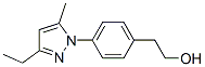 Benzeneethanol, 4-(3-ethyl-5-methyl-1H-pyrazol-1-yl)- (9CI) CAS#: 616879-53-9