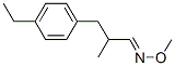 Benzenepropanal, 4-ethyl-alpha-methyl-, O-methyloxime (9CI) CAS#: 664986-47-4
