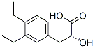 Benzenepropanoic acid, 3,4-diethyl-alpha-hydroxy-, (alphaR)- (9CI) CAS#: 686298-21-5