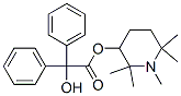 Benzilic acid 1,2,2,6,6-pentamethyl-3-piperidyl ester CAS#: 63991-46-8