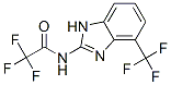 Benzimidazole, 2-(2,2,2-trifluoroacetamido)-4-(trifluoromethyl)- CAS#: 6742-88-7