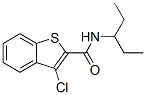 Benzo[b]thiophene-2-carboxamide, 3-chloro-N-(1-ethylpropyl)- (9CI) CAS#: 587846-19-3