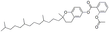 Benzoic acid, 2-(acetyloxy)-, 3,4-dihydro-2-methyl-2-(4,8,12-trimethyl tridecyl)-2H-1-benzopyran-6-yl ester CAS#: 64516-85-4