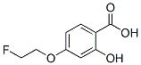 Benzoic acid, 4-(2-fluoroethoxy)-2-hydroxy- (9CI) CAS#: 651331-95-2