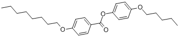 Benzoic acid, 4-(octyloxy)-, 4-(pentyloxy)phenyl ester CAS#: 65629-01-8