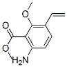 Benzoic acid, 6-amino-3-ethenyl-2-methoxy-, methyl ester (9CI) CAS#: 681247-97-2