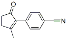 Benzonitrile, 4-(2-methyl-5-oxo-1-cyclopenten-1-yl)- (9CI) CAS#: 628731-98-6