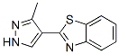 Benzothiazole, 2-(3-methyl-1H-pyrazol-4-yl)- (9CI) CAS#: 654064-97-8