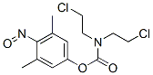 Bis(2-chloroethyl)carbamic acid 4-nitroso-3,5-xylyl ester CAS#: 63884-83-3