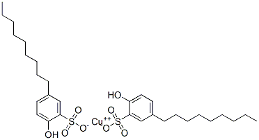 Bis(2-hydroxy-5-nonylbenzenesulfonic acid) copper(II) salt CAS#: 65900-20-1