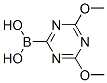 Boronic acid, (4,6-dimethoxy-1,3,5-triazin-2-yl)- (9CI) CAS#: 675880-39-4