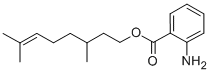CITRONELLYL ANTHRANILATE CAS#: 68555-57-7