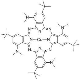 COPPER(II) 3,10,17,24-TETRA-TERT-BUTYL-1,8,15,22-TETRAKIS(DIMETHYLAMINO)-29H ,31H-PHTHALOCYANINE CAS#: 61113-98-2