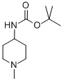 Carbamic acid, (1-methyl-4-piperidinyl)-, 1,1-dimethylethyl ester (9CI) CAS#: 607372-93-0