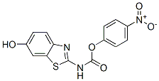 Carbamic acid, (6-hydroxy-2-benzothiazolyl)-, 4-nitrophenyl ester CAS#: 63650-39-5