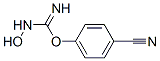 Carbamimidic acid, hydroxy-, 4-cyanophenyl ester (9CI) CAS#: 651306-31-9