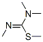 Carbamimidothioic acid, trimethyl-, methyl ester (9CI) CAS#: 61713-37-9