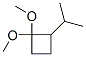 Cyclobutane, 1,1-dimethoxy-2-(1-methylethyl)- (9CI) CAS#: 624733-46-6