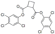 Cyclobutane-1,2-dicarboxylic acid bis(2,4,5-trichlorophenyl) ester CAS#: 64011-98-9