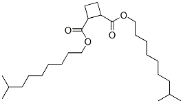Cyclobutane-1,2-dicarboxylic acid di(8-methylnonyl) ester CAS#: 64011-40-1