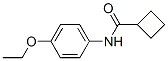 Cyclobutanecarboxamide, N-(4-ethoxyphenyl)- (9CI) CAS#: 667885-61-2