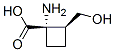 Cyclobutanecarboxylic acid, 1-amino-2-(hydroxymethyl)-, (1S,2S)- (9CI) CAS#: 601501-24-0