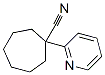 Cycloheptanecarbonitrile, 1-(2-pyridinyl)- (9CI) CAS#: 623569-87-9