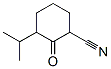 Cyclohexanecarbonitrile, 3-(1-methylethyl)-2-oxo- (9CI) CAS#: 69843-86-3