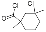 Cyclohexanecarbonyl chloride, 3-chloro-1,3-dimethyl- (9CI) CAS#: 66684-49-9