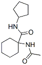Cyclohexanecarboxamide, 1-(acetylamino)-N-cyclopentyl- (9CI) CAS#: 664371-63-5