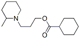 Cyclohexanecarboxylic acid 3-(2-methylpiperidino)propyl ester CAS#: 64011-71-8