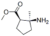 Cyclopentanecarboxylic acid, 2-amino-2-methyl-, methyl ester, (1R,2S)- (9CI) CAS#: 566156-03-4