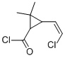 Cyclopropanecarbonyl chloride, 3-(2-chloroethenyl)-2,2-dimethyl- (9CI) CAS#: 60310-79-4