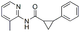 Cyclopropanecarboxamide, N-(3-methyl-2-pyridinyl)-2-phenyl- (9CI) CAS#: 560102-66-1
