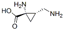 Cyclopropanecarboxylic acid, 1-amino-2-(aminomethyl)-, (1S,2S)- (9CI) CAS#: 565237-96-9