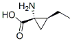 Cyclopropanecarboxylic acid, 1-amino-2-ethyl-, (1S,2S)- (9CI) CAS#: 63393-56-6