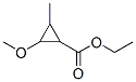 Cyclopropanecarboxylic acid, 2-methoxy-3-methyl-, ethyl ester (9CI) CAS#: 679816-73-0