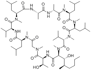 DIHYDROCYCLOSPORIN C CAS#: 63556-15-0