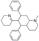 Decahydro-1-methyl-5,7-diphenyl-6-(3,4,5,6-tetrahydropyridin-2-yl)quinoline CAS#: 6887-36-1